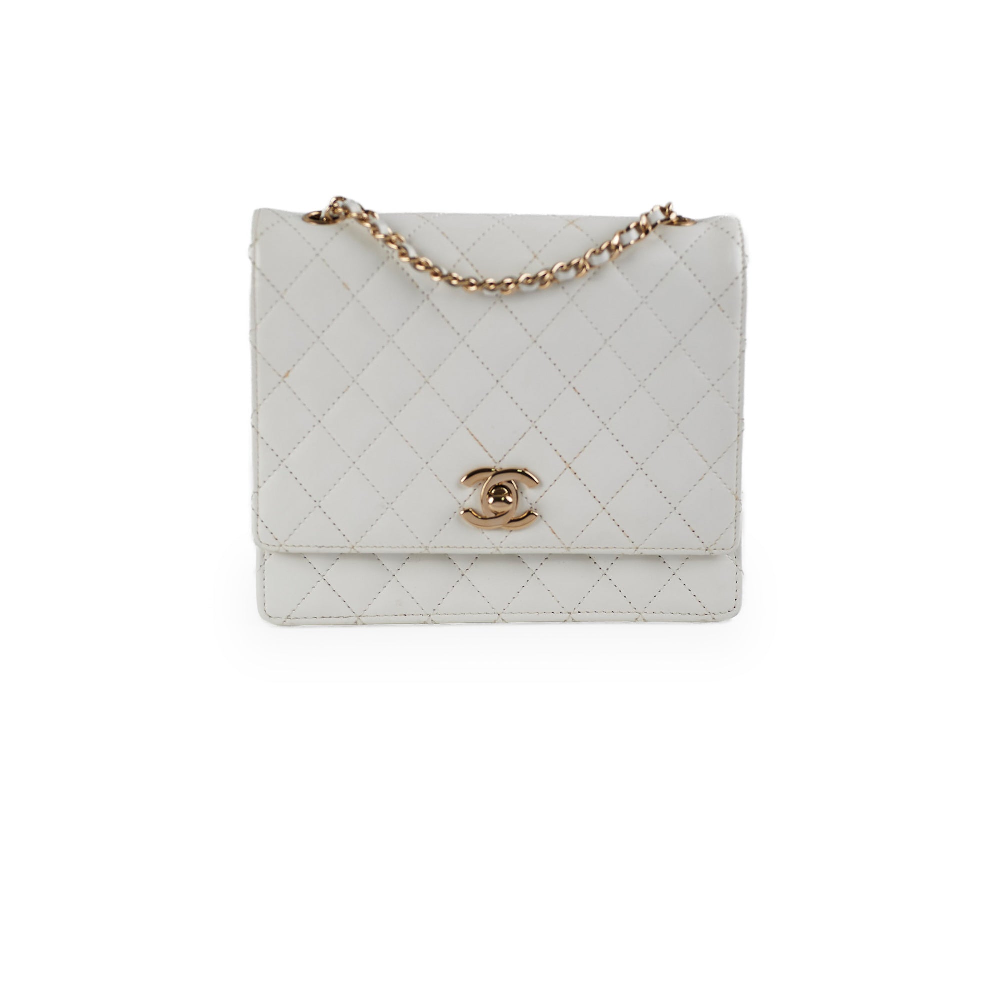 Deal of The Week - Chanel Square Crossbody Bag Ivory