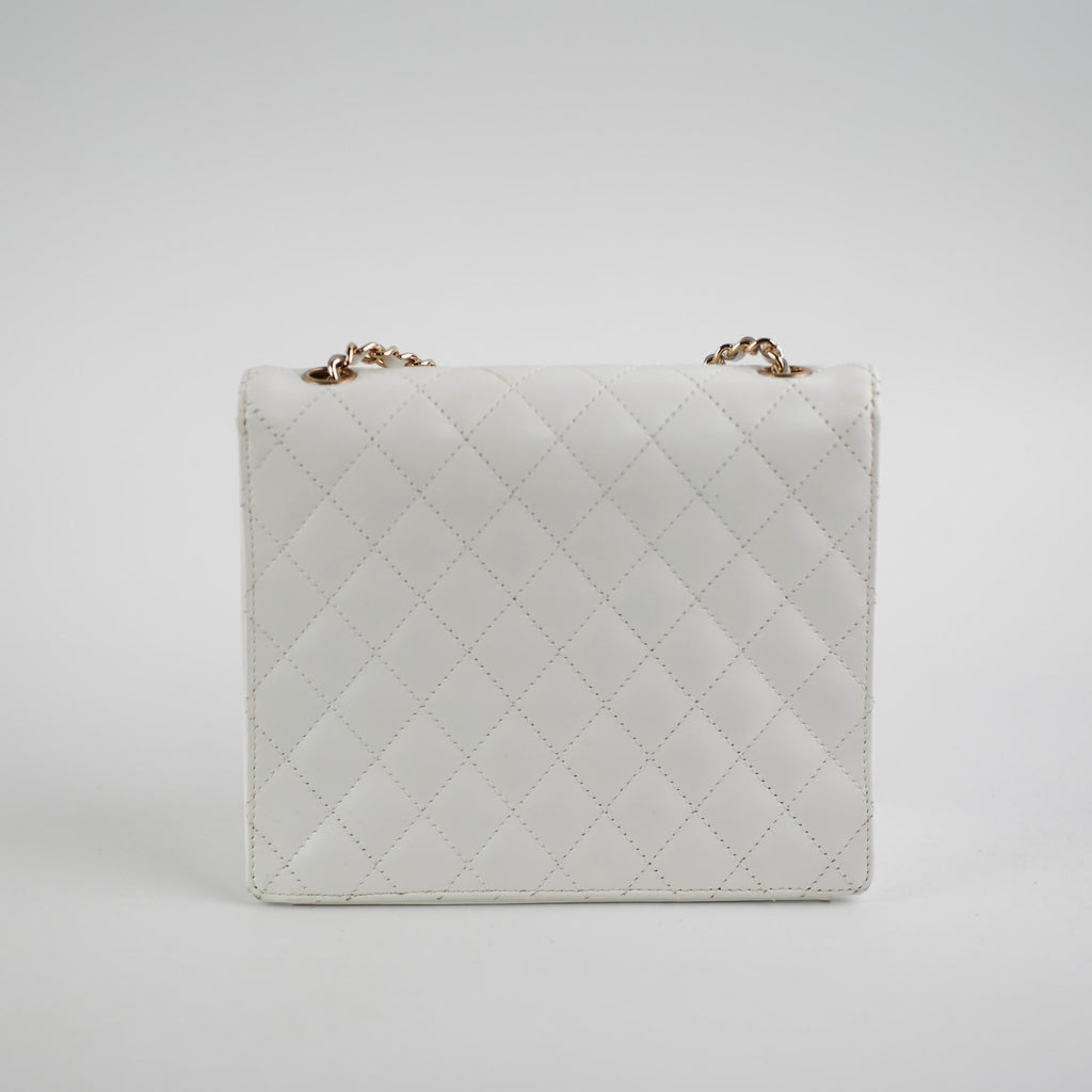 Deal of The Week - Chanel Square Crossbody Bag Ivory