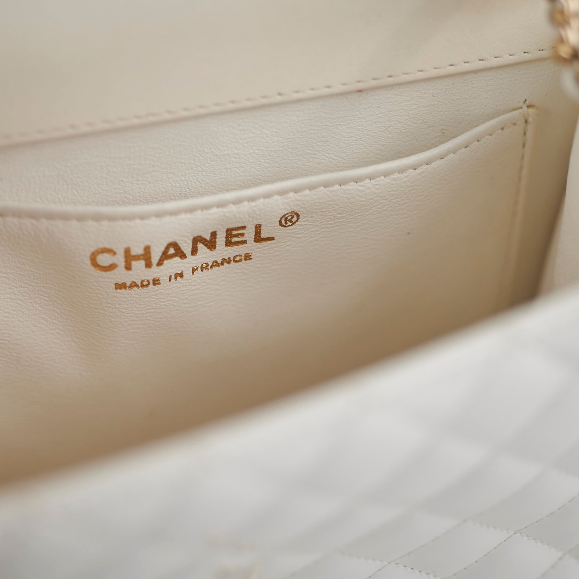 Deal of The Week - Chanel Square Crossbody Bag Ivory