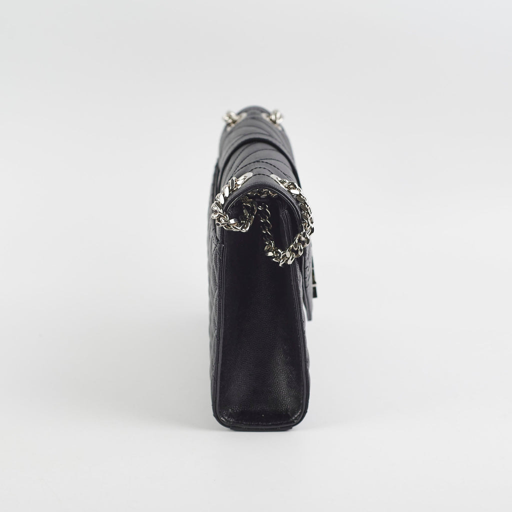 Saint Laurent Envelope Black Shoulder Bag