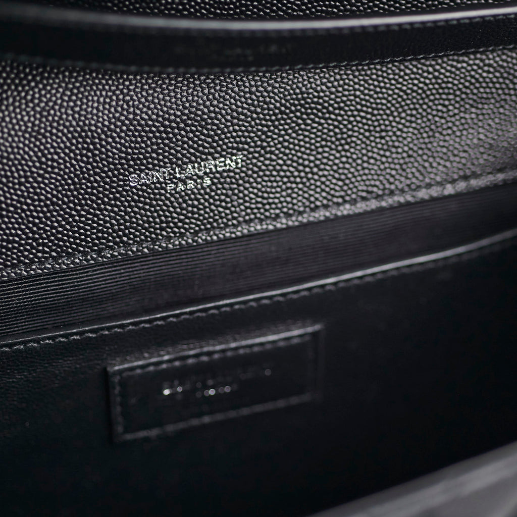 Saint Laurent Envelope Black Shoulder Bag