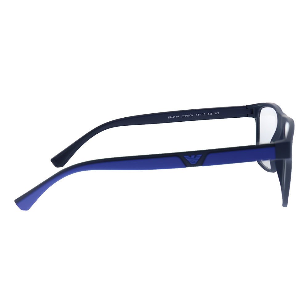 EA 4115 57591W 54mm Unisex Rectangle Sunglasses