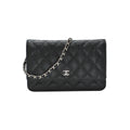 Black Classic Caviar Silvertone WOC - 5 (Rented Out)
