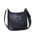 Blue Clemence Leather Evelyne III PM Shoulder Bag (Rented Out)