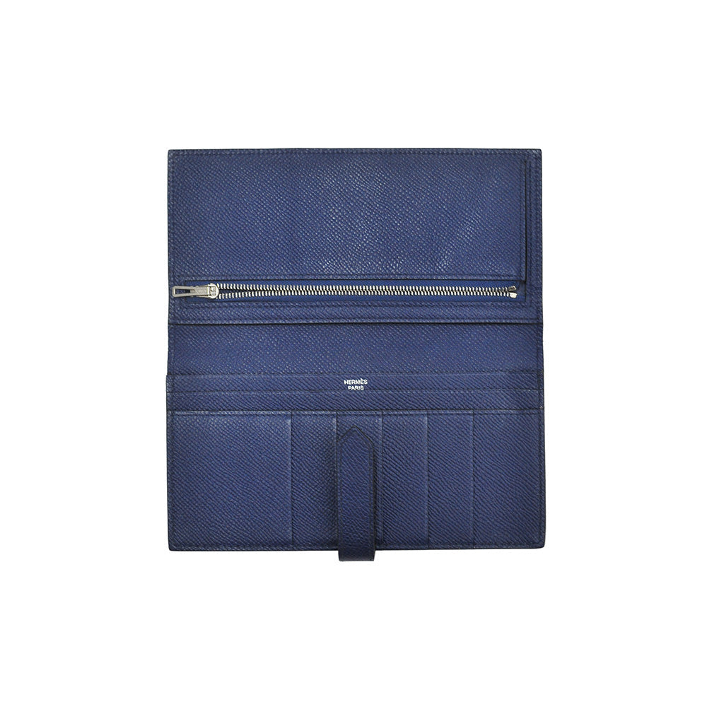 Blue Bearn Soufflet Veau Epsom Wallet (Rented Out)