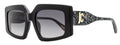 Just Cavalli Butterfly Snakeskin Sunglasses SJC020K 0700 Black 54mm Black