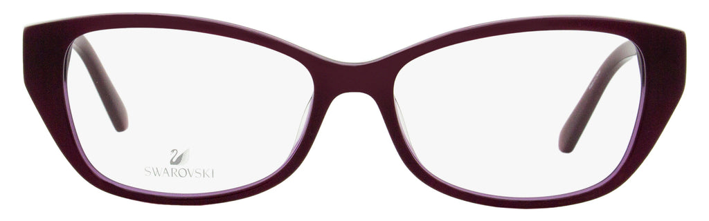 Swarovski Rectangular Eyeglasses SK5391 081 Violet 53mm
