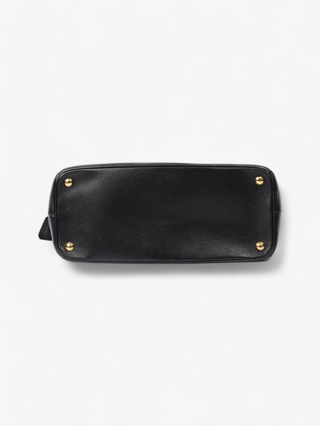 Prada Parabole Shopping Tote Black Saffiano Leather