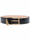 Alexander McQueen Skull Leather Belt