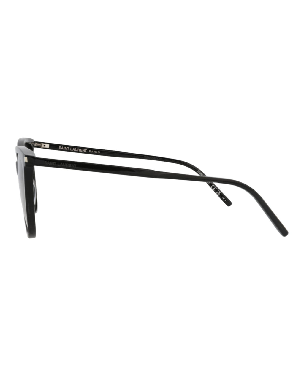 Saint Laurent Womens Cat Eye Black Black Black Fashion Designer Eyewear