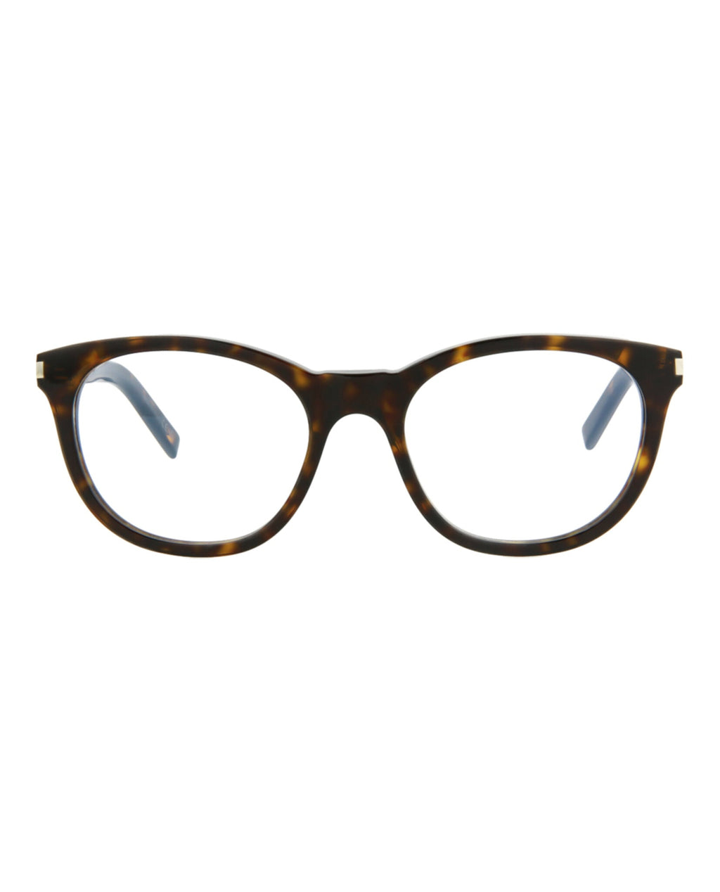 Saint Laurent Womens Round/Oval Havana Havana Transparent Fashion Designer Eyewear