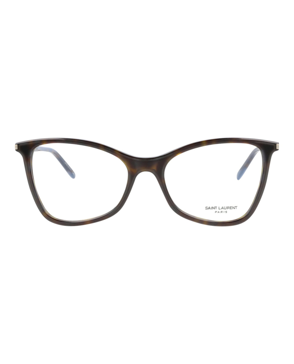 Saint Laurent Womens Cat Eye Havana Havana Transparent Fashion Designer Eyewear