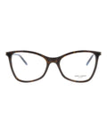 Saint Laurent Womens Cat Eye Havana Havana Transparent Fashion Designer Eyewear