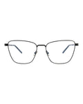 Saint Laurent Womens Cat Eye Black Black Transparent Fashion Designer Eyewear