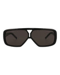Saint Laurent Womens Aviator Black Black Black Fashion Designer Eyewear