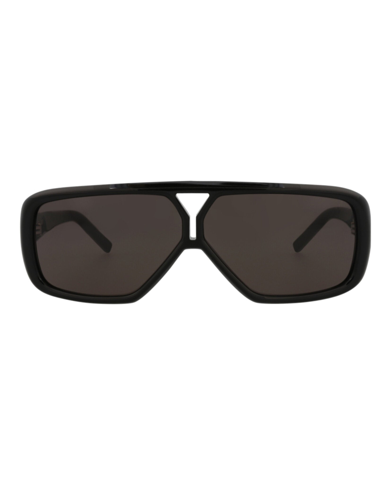 Saint Laurent Womens Aviator Black Black Black Fashion Designer Eyewear