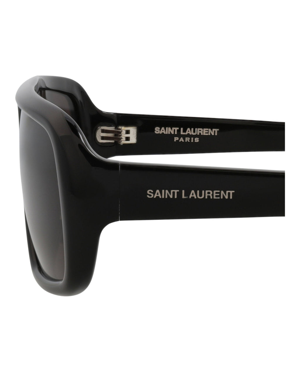 Saint Laurent Womens Aviator Black Black Black Fashion Designer Eyewear