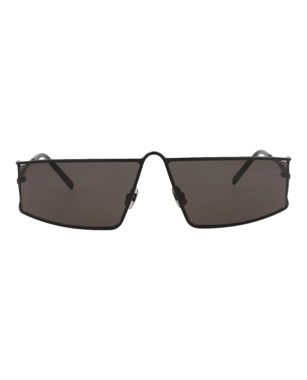 Saint Laurent Womens Square/Rectangle Black Black Black Fashion Designer Eyewear