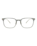 Saint Laurent Unisex Square/Rectangle Grey Silver Transparent Fashion Designer Eyewear