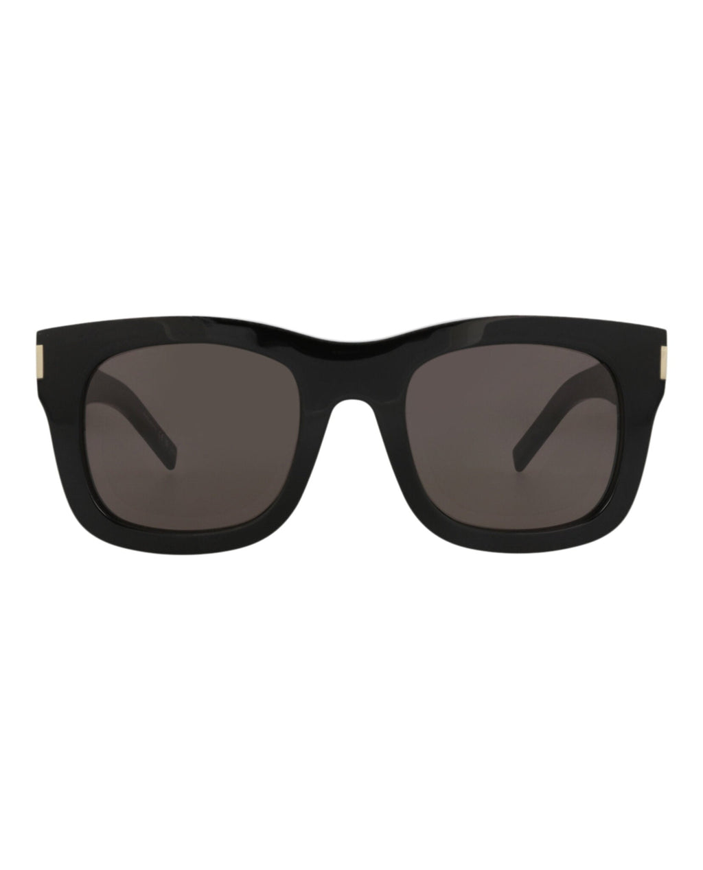 Saint Laurent Womens Square/Rectangle Black Black Black Fashion Designer Eyewear