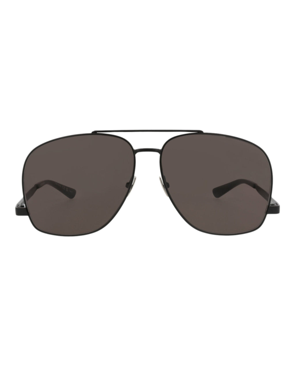 Saint Laurent Womens Aviator Black Black Black Fashion Designer Eyewear