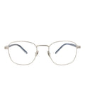 Saint Laurent Unisex Square/Rectangle Silver Crystal Transparent Fashion Designer Eyewear