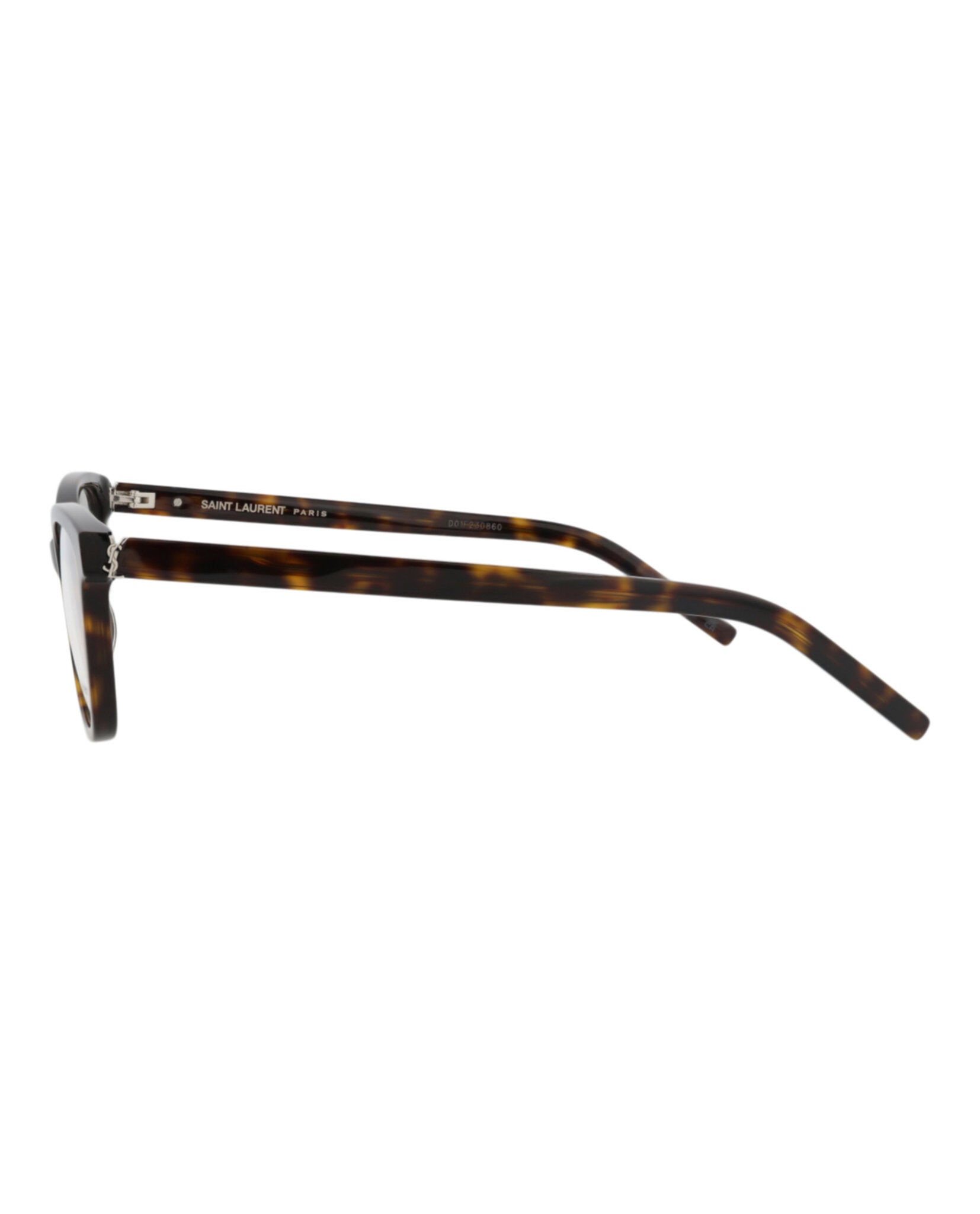 Saint Laurent Womens Cat Eye Havana Havana Transparent Fashion Designer Eyewear