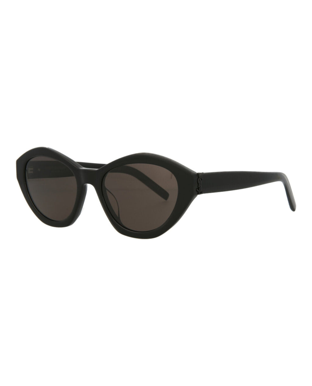 Saint Laurent Womens Cat Eye Black Black Black Fashion Designer Eyewear