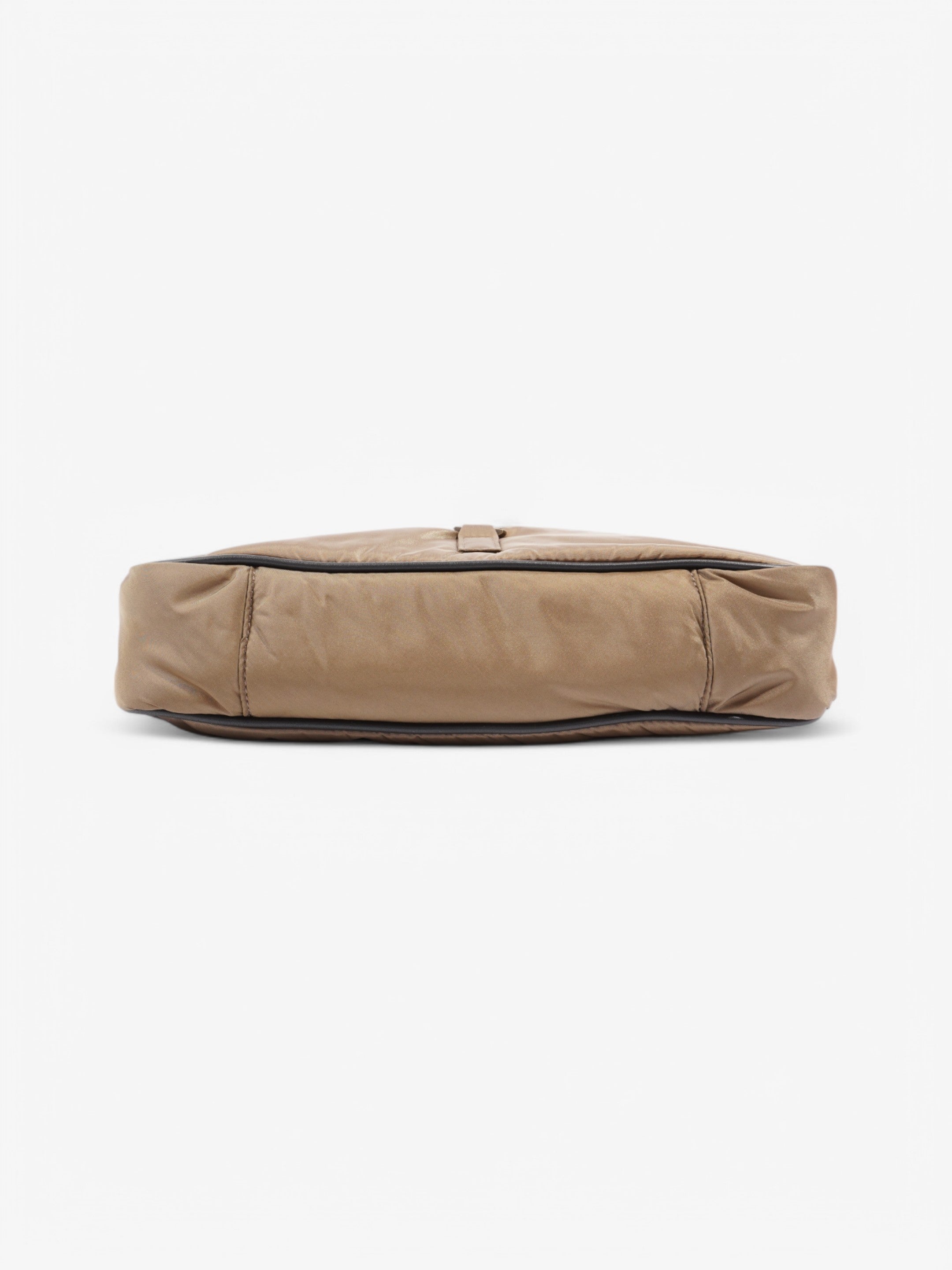 Saint Laurent 5 a 7 Shoulder Bag Khaki Nylon