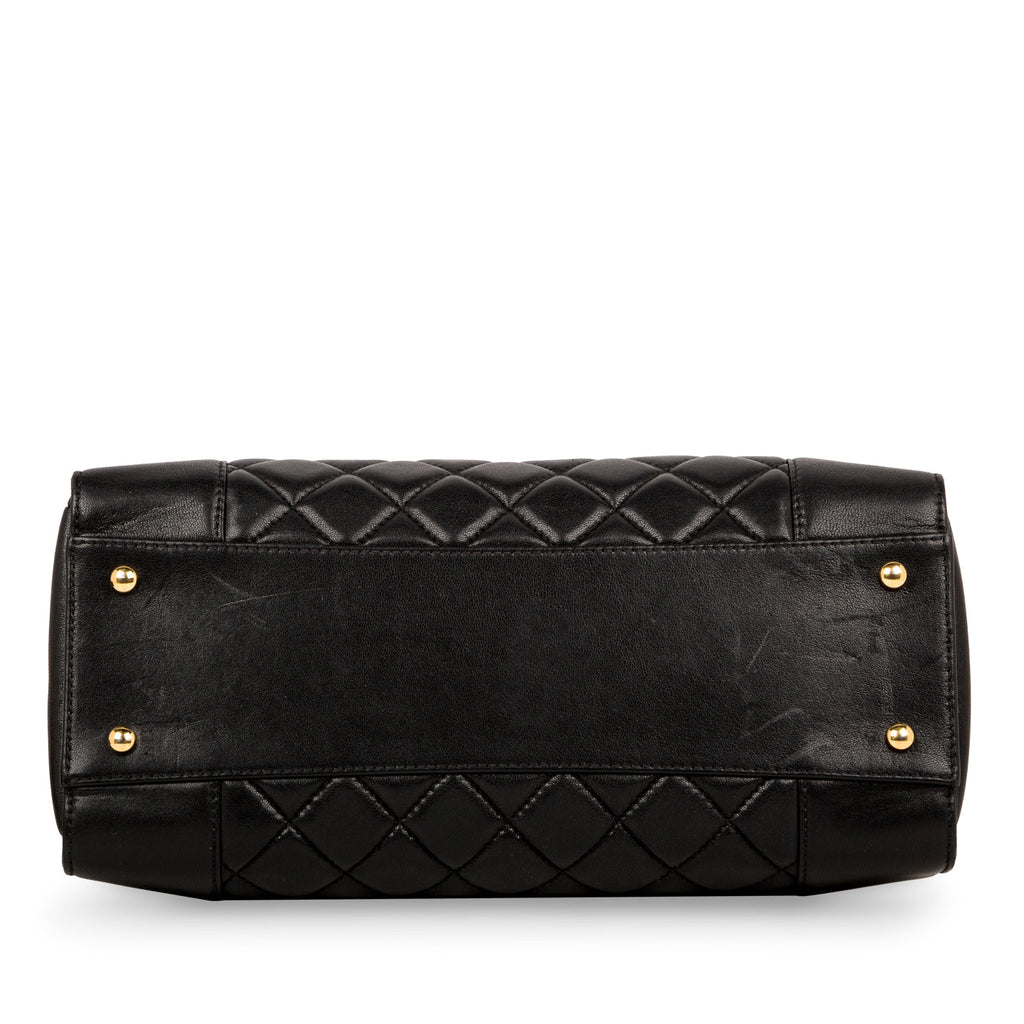 Chanel Quilted Shopper Tote