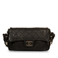 Chanel Distressed Calfskin Shoulder Bag