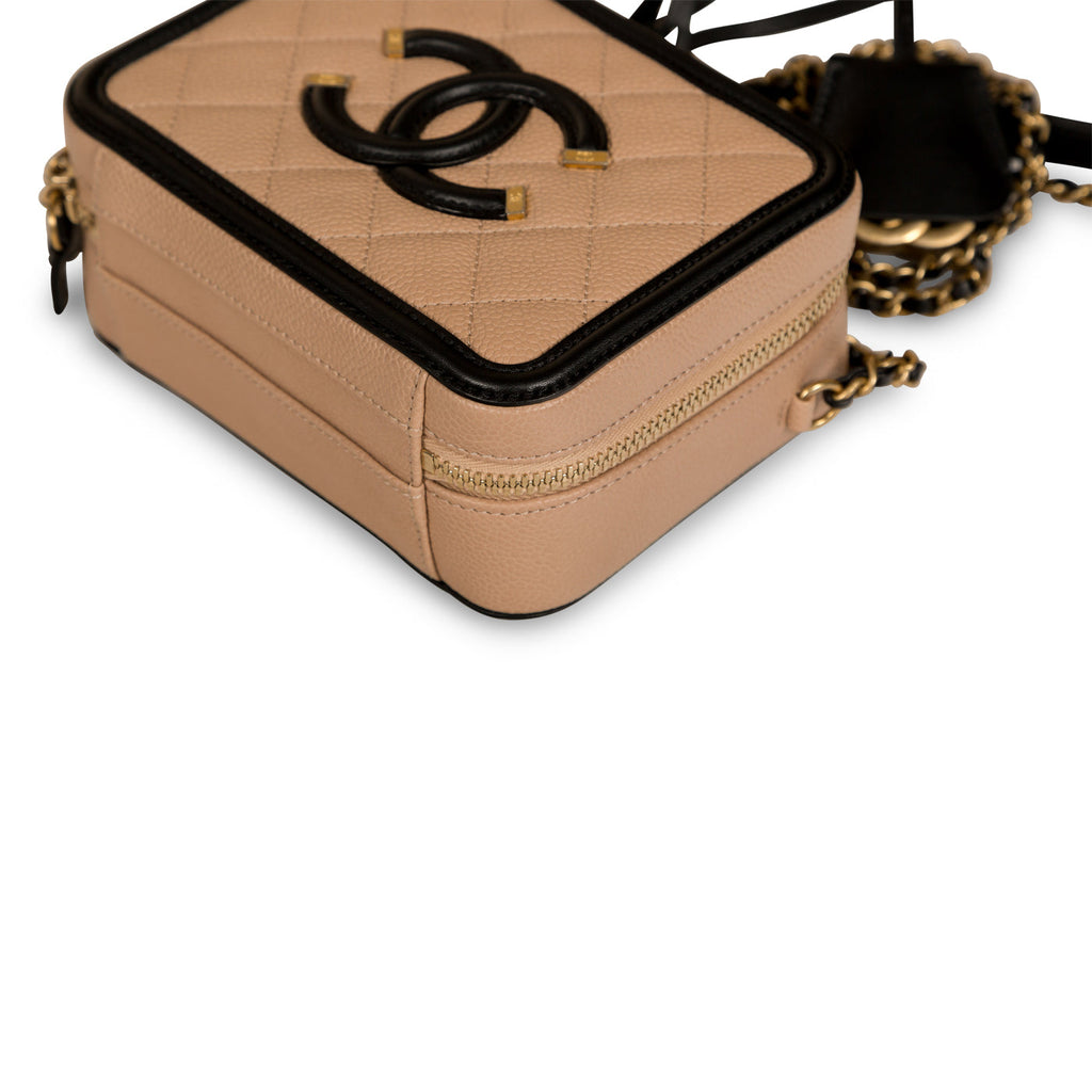Chanel Filigree CC Vanity Case - Small