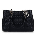 Christian Dior Lady Dior Tote - Navy
