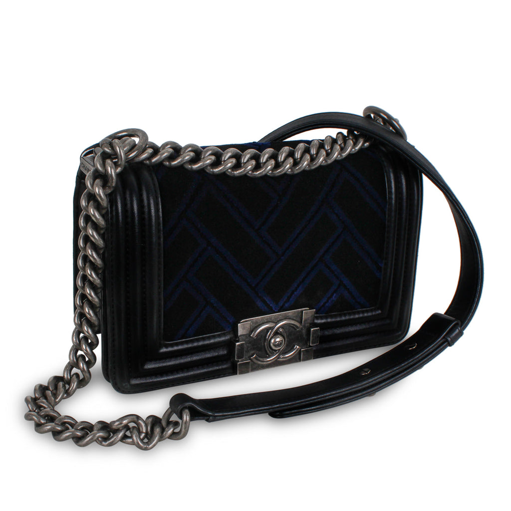 Chanel Small Boy Bag - Velvet