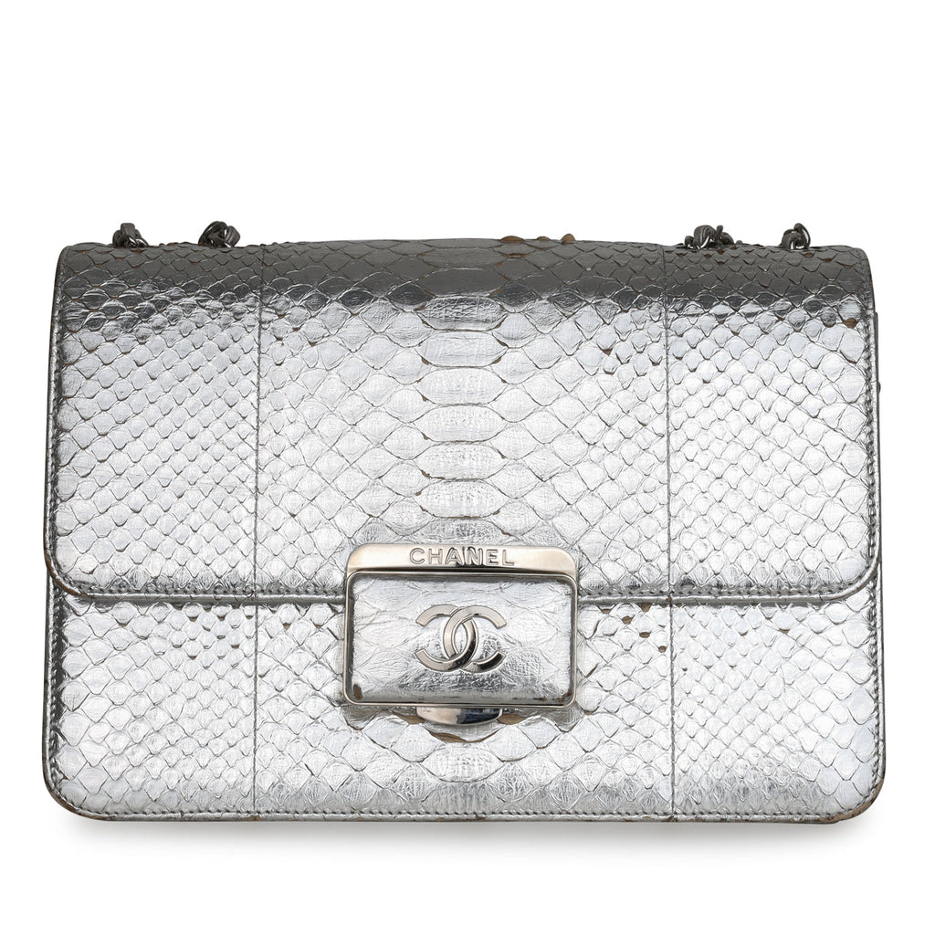 Chanel Python Flap Bag - Metallic