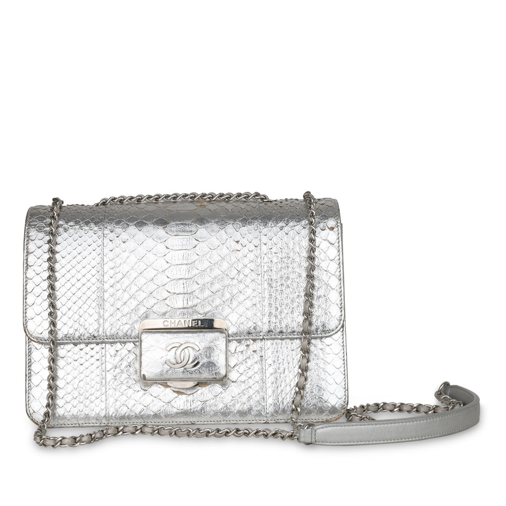 Chanel Python Flap Bag - Metallic