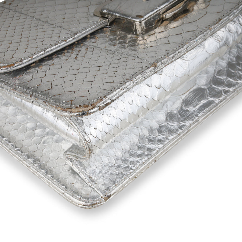 Chanel Python Flap Bag - Metallic