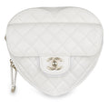 Chanel Large Heart Bag - White