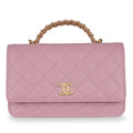 Chanel Top Handle Wallet on Chain