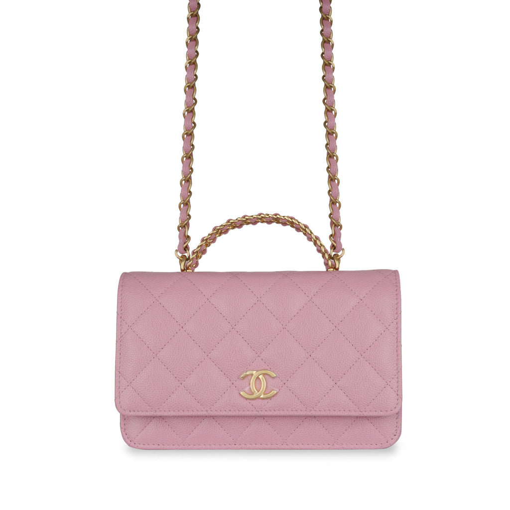 Chanel Top Handle Wallet on Chain