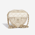 Chanel Small Heart Bag - Champagne