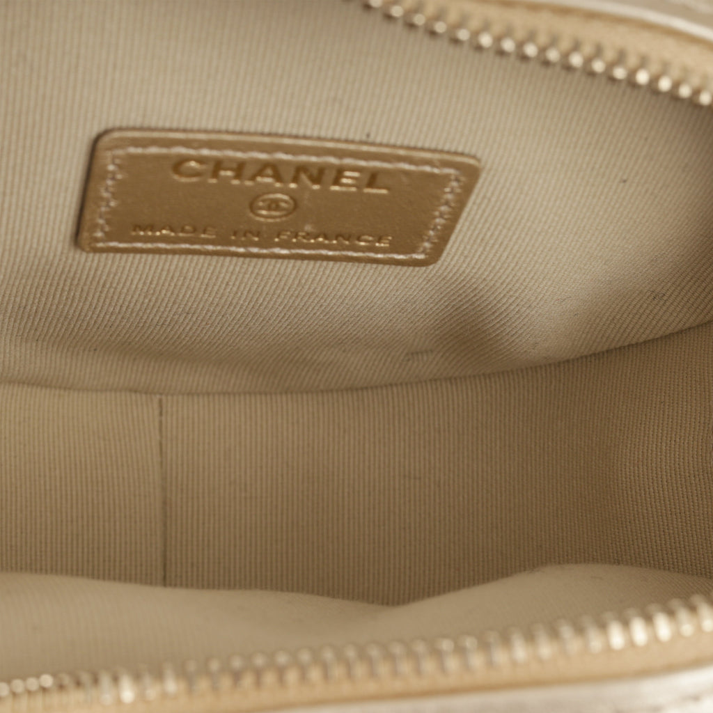 Chanel Small Heart Bag - Champagne