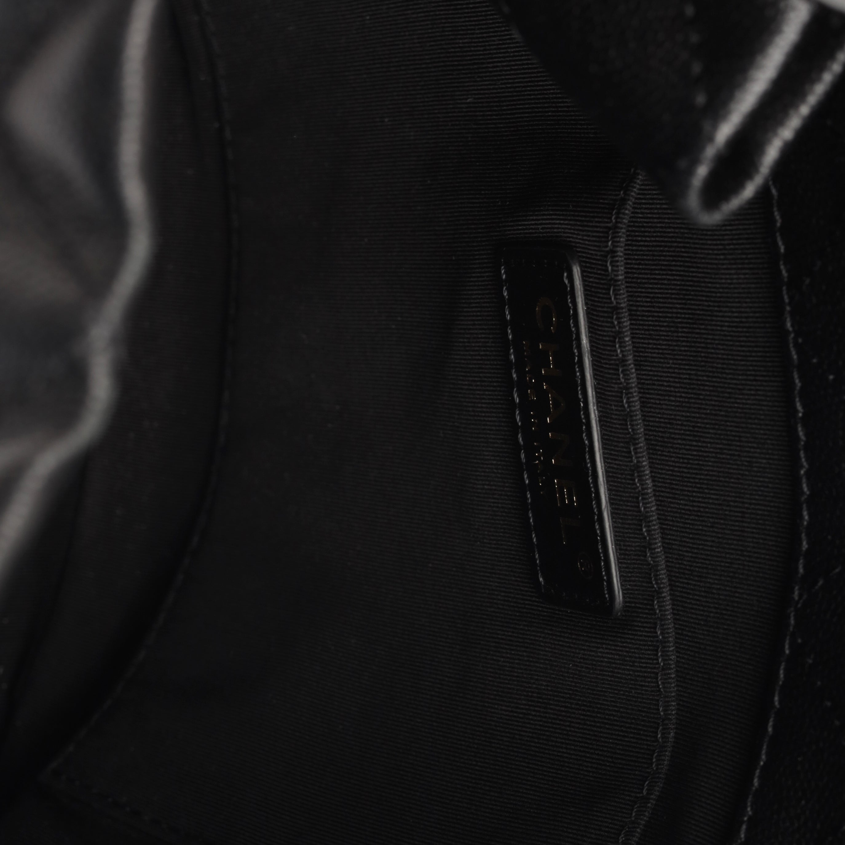 Chanel Quilted Bucket Bag - Black Caviar