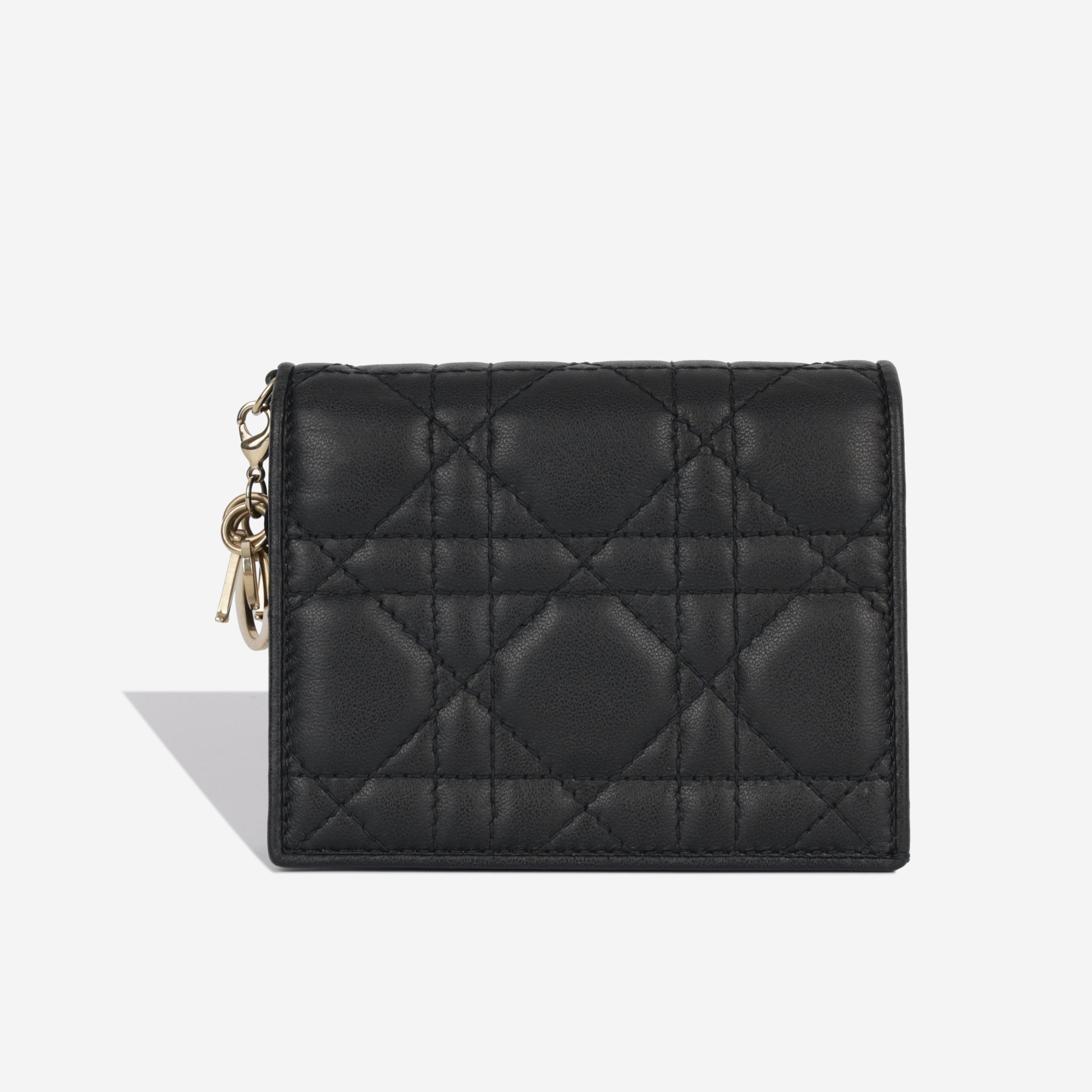 Christian Dior Lady Dior Flap Card Holder