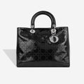 Christian Dior Patent Lady Dior - Large