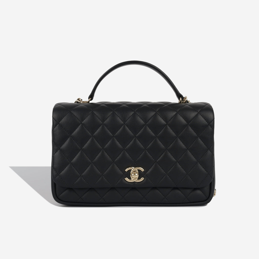 Chanel Top Handle Flap Bag