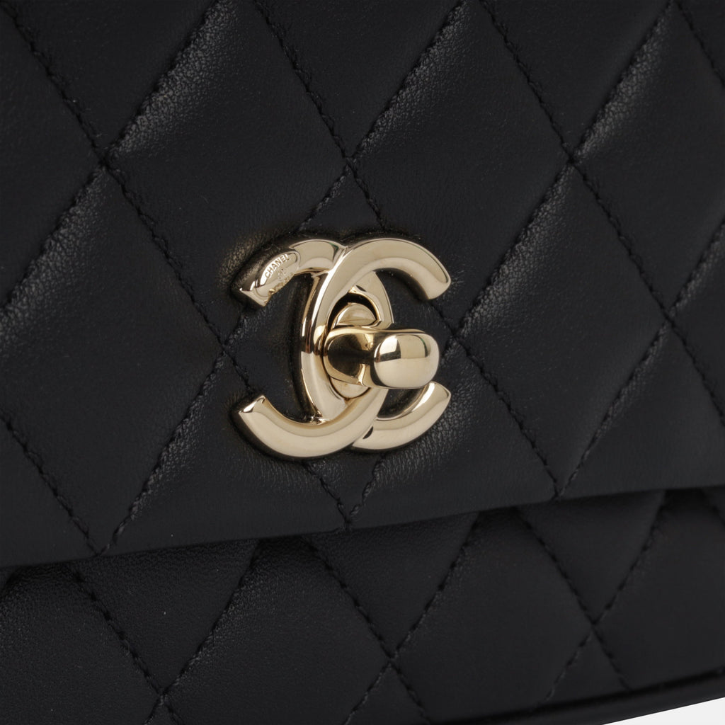 Chanel Top Handle Flap Bag