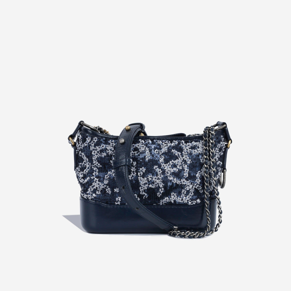 Chanel Small Gabrielle - Logo Motif Sequin