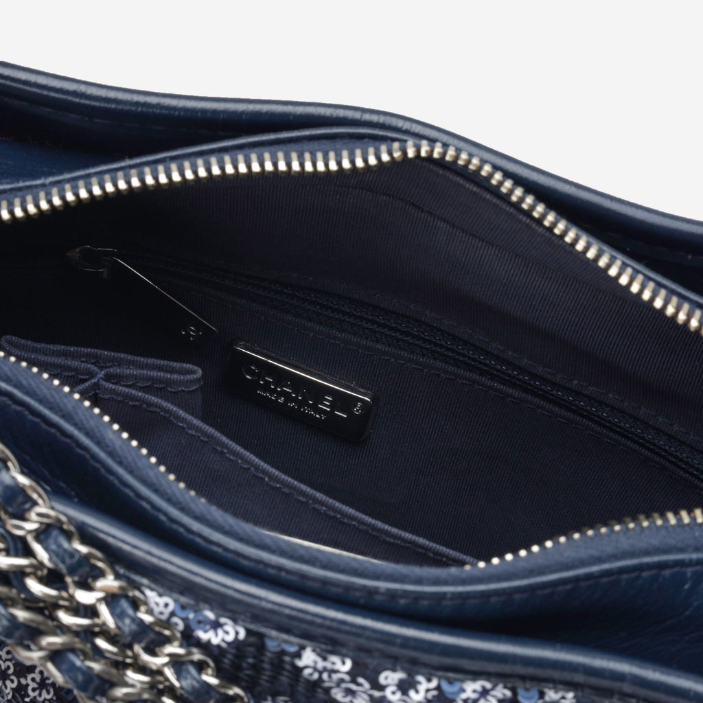 Chanel Small Gabrielle - Logo Motif Sequin