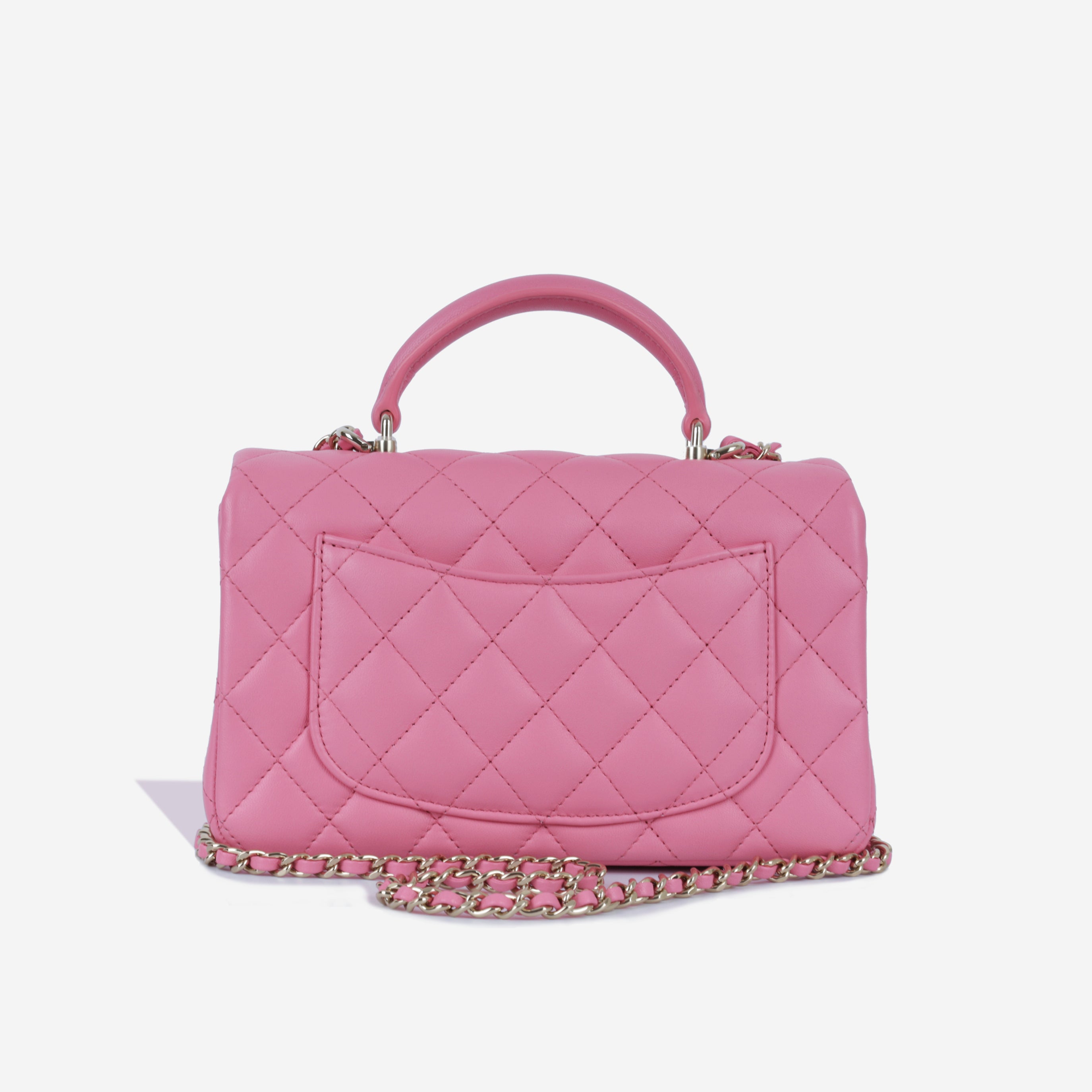 Chanel Mini Flap Bag With Top Handle